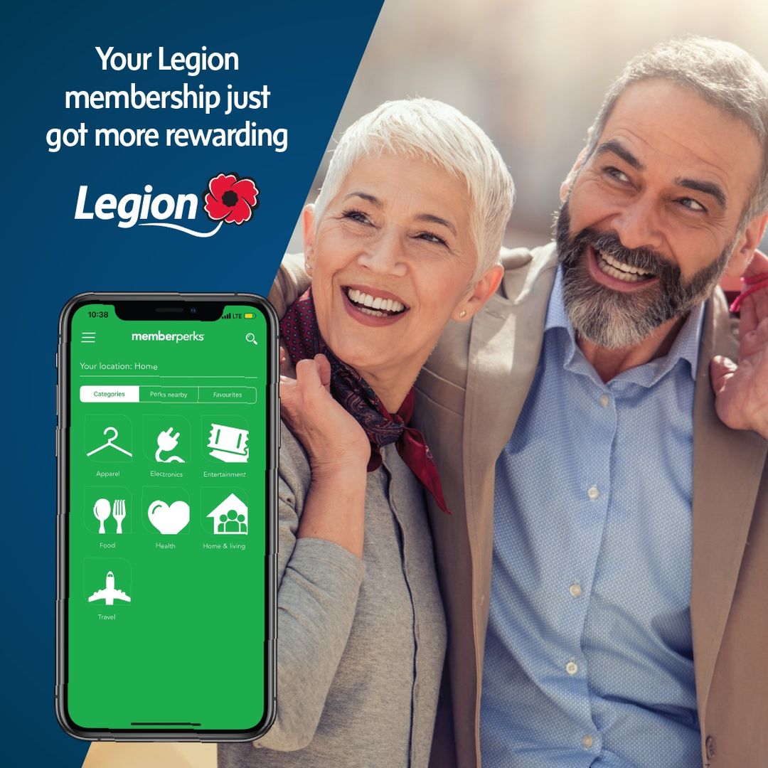 Your MemberPerks membership just got even better! Check out all the new perks that have been added so far in 2025.
Not a member? It’s FREE with a Legion membership: legion.ca/member-login/m…
---
Votre adhésion MemberPerks est encore plus avantageuse ! Découvrez tous les nouveaux