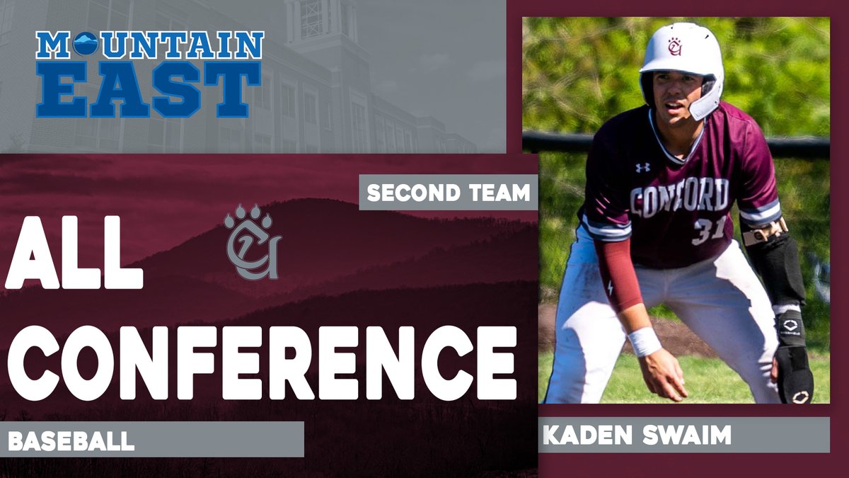 CUMountainlions (@cumountainlions) on Twitter photo .<a href="/ConcordBaseball/">Concord Baseball</a>'s Kaden Swaim was selected to the All-MEC Second Team after ranking 2nd in the league in home runs (13) and RBI (49) with a .354 batting average. .<a href="/ConcordBaseball/">Concord Baseball</a>'s Kaden Swaim was selected to the All-MEC Second Team after ranking 2nd in the league in home runs (13) and RBI (49) with a .354 batting average.