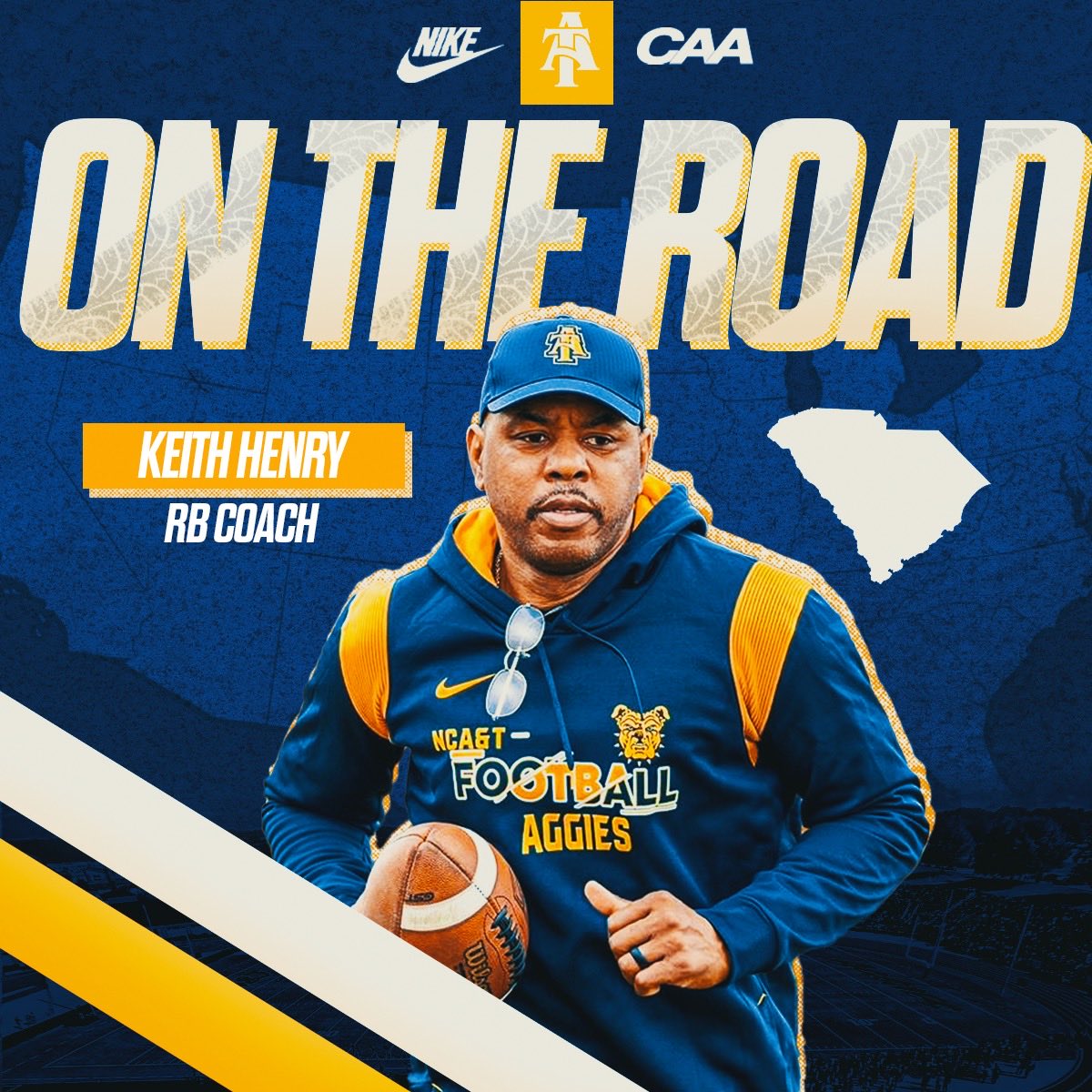 On the road to South Carolina. I will be in the Midland area of South Carolina. Columbia, Lexington, Camden, Fairfield, Chester and surrounding areas.  Looking for future Aggies. 👊🏾