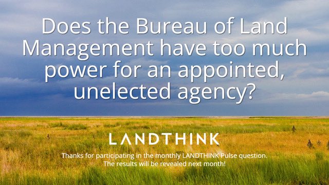 📊 What do you think? We want to know! The May Pulse is out! Answer here: landthink.com/pulse/ #land