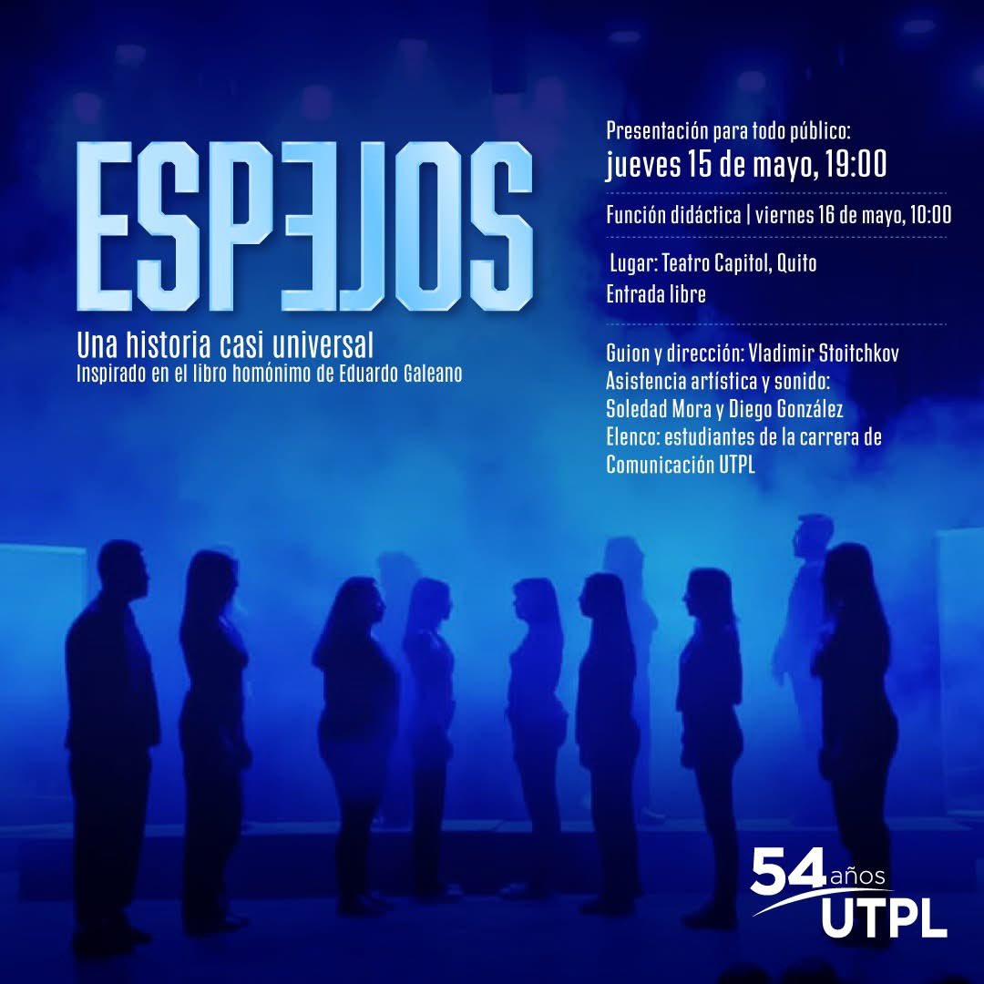 ¡Les invitamos a todos en #Quito! Nuestros estudiantes de la Carrera, bajo la dirección de nuestro docente Vladimir Stoitchkov!