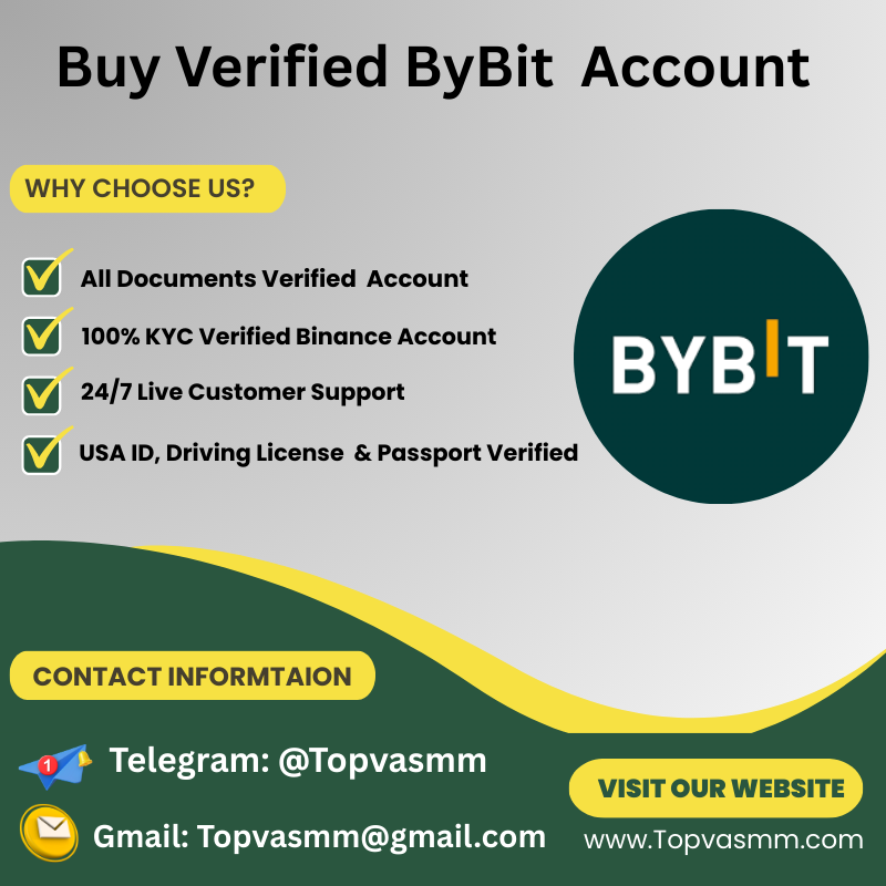 rmdevid9's tweet photo. Buy Verified Bybit Accounts

Visit Our Website: https://t.co/BRsiDxzWkM

If You Want More Information Contact Now      

  ➤Telegram: @ Topvasmm
  ➤Skype: Topvasmm

#LeapDaySeriesEP5 #GTA6 https://t.co/KQsZluCAbP