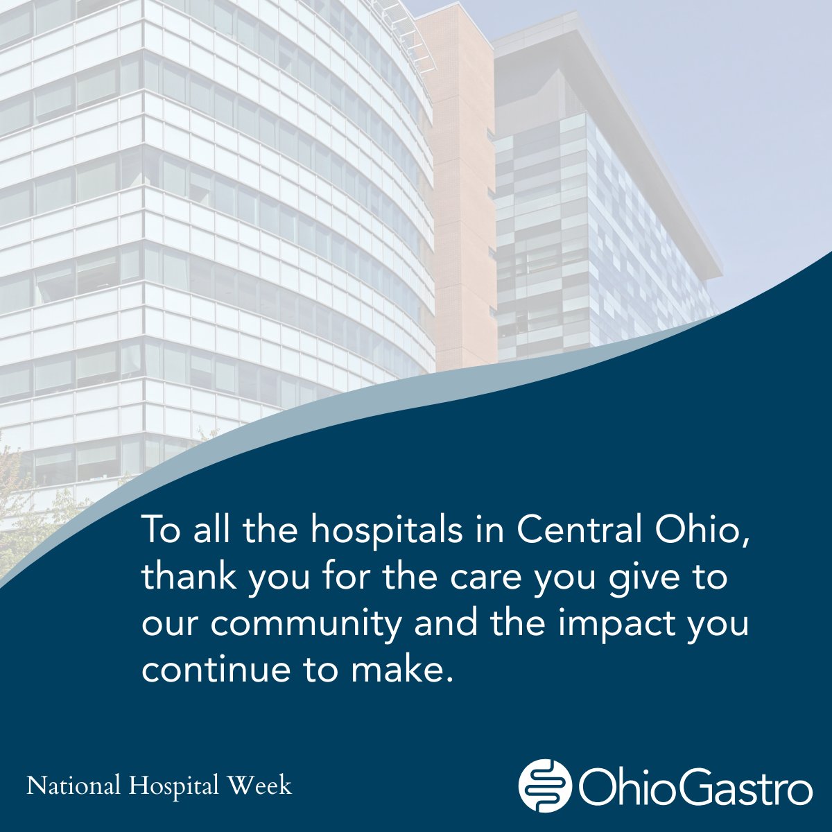 To all the hospitals in Central Ohio, thank you for the care you give to our community and the impact you continue to make.

#nationalhospitalweek #CentralOhio #columbusohio #pickeringtonohio #dublinohio #westervilleohio #WestervilleOH #dublinOH #pickeringtonoh #grovecityohio