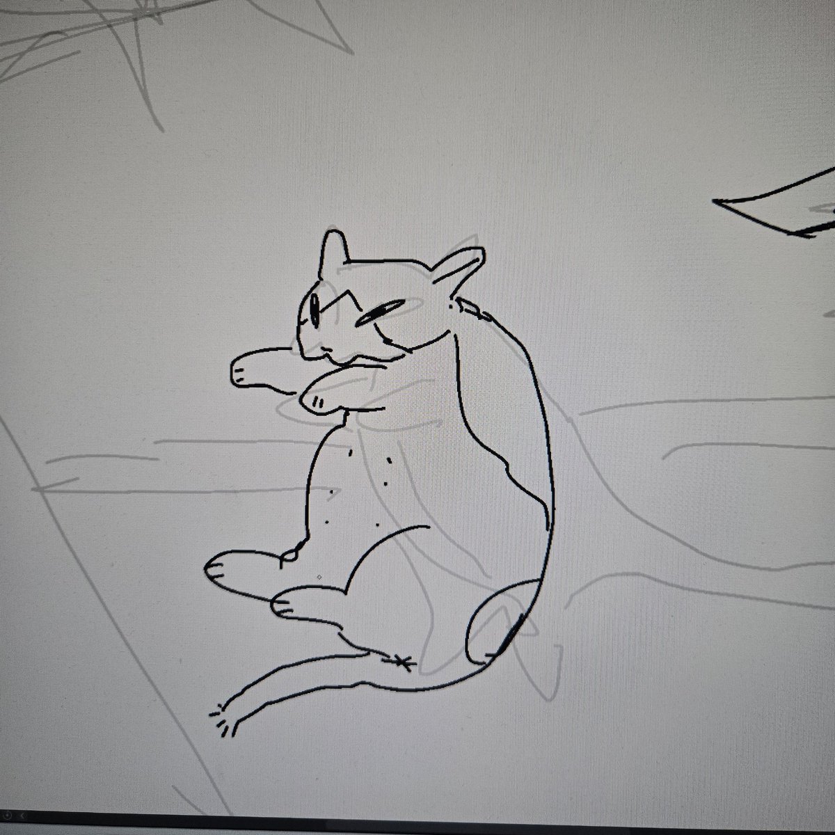 太ったネコ描くのって世界一楽しいかも 