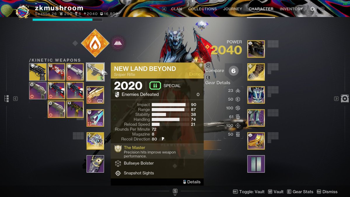 NEW LAND BEYOND IS MINE !

It takes special ammo tho R.I.P :(