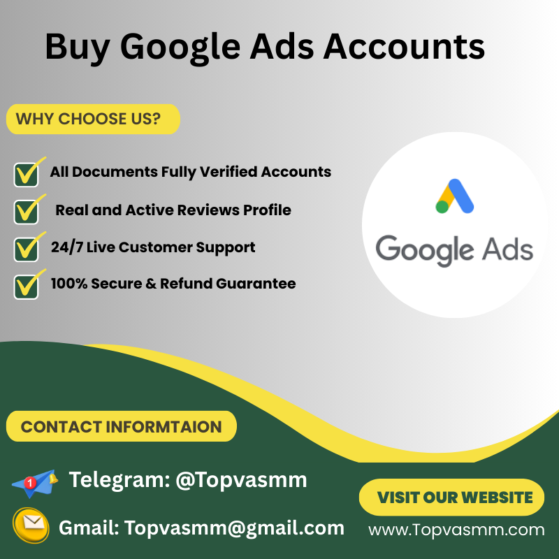 rmdevid9's tweet photo. Buy Google Ads Accounts

Visit Our Website:https://t.co/ITaVWVjdgK

If You Want More Information Contact Now      

  ➤Telegram: @ Topvasmm
  ➤Skype: Topvasmm

#DESIRE_UNLEASH #Lucia https://t.co/1YMMSEgL6x