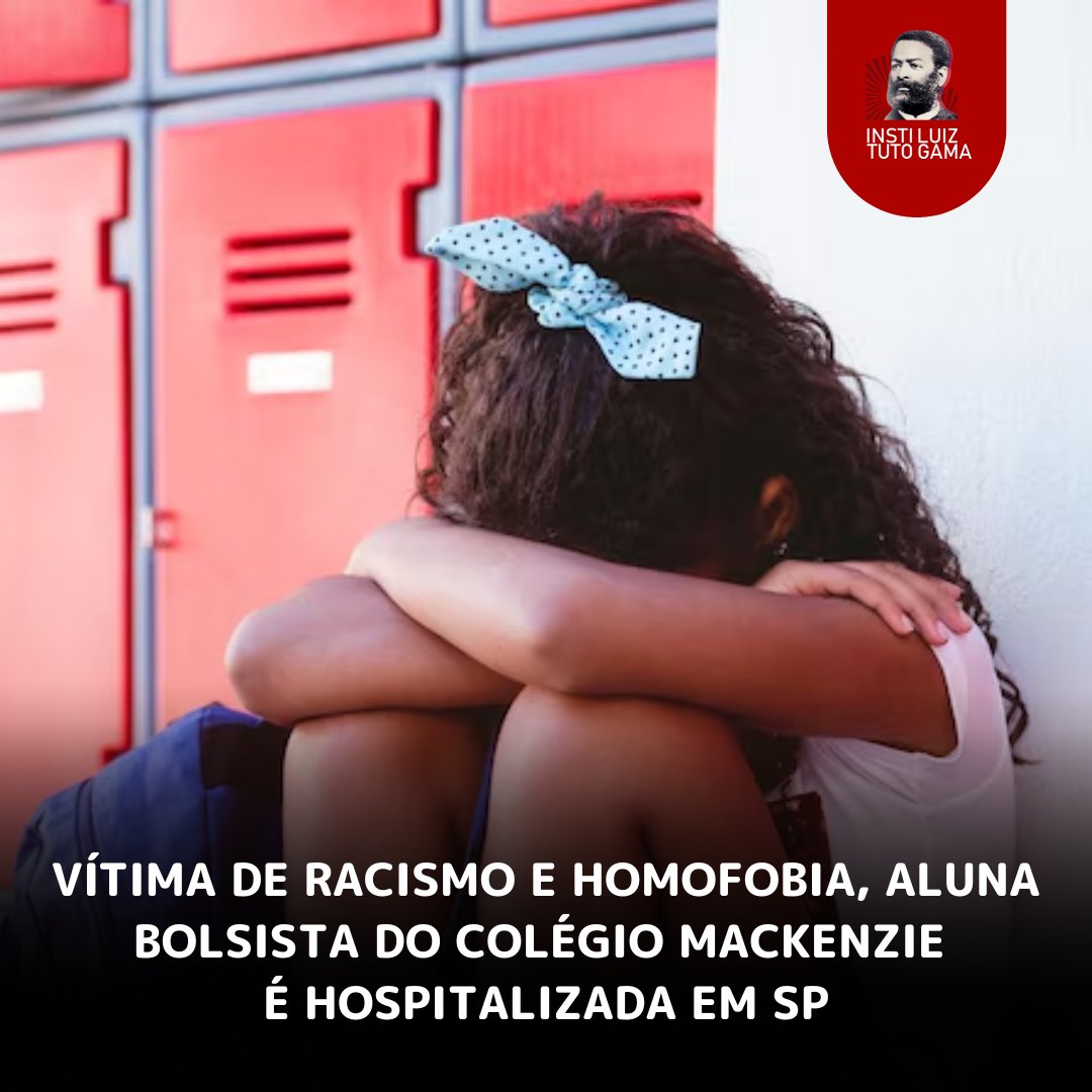 Uma adolescente de 15 anos, vítima recorrente de racismo e homofobia no Colégio Mackenzie (SP), do qual é aluna bolsista, tentou tirar a própria vida após um episódio de violência psicológica e moral e exposição de sua intimidade causado por colegas.