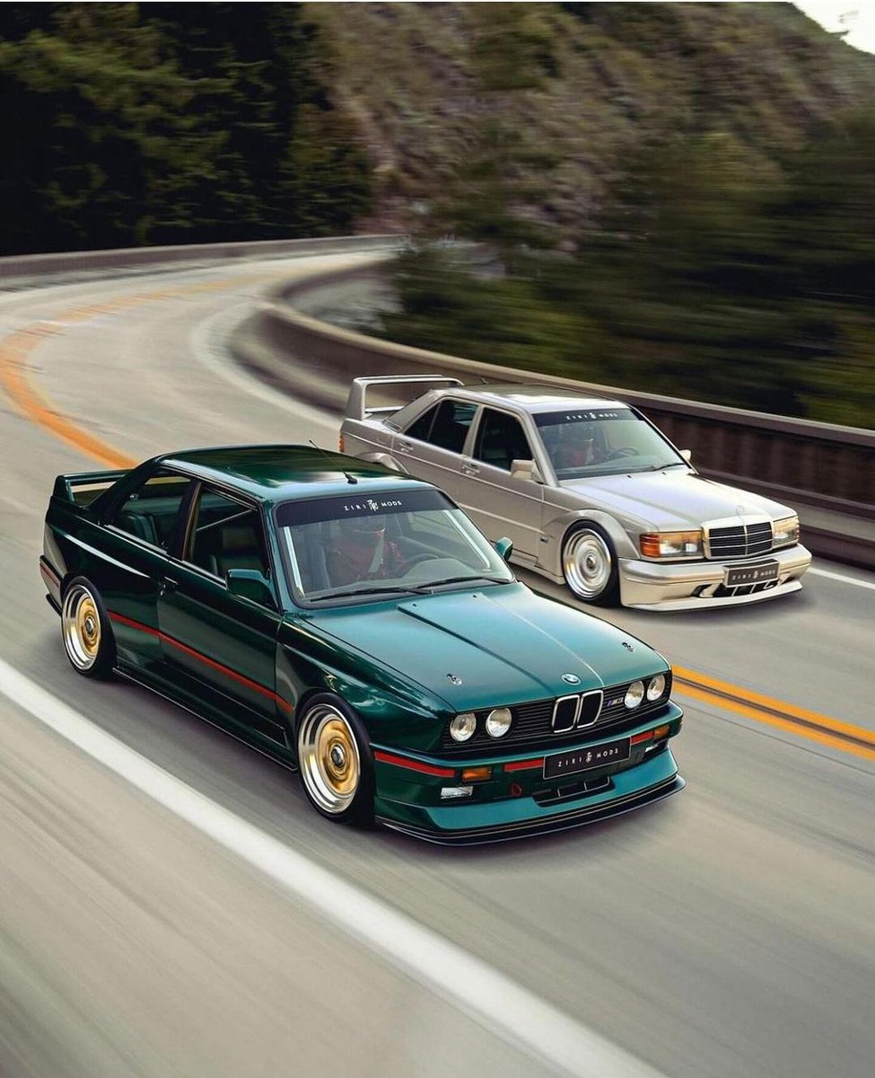#Mercedes Evo II &amp; #BMW M3 
🇩🇪❤️‍🔥🇩🇪 #Classicars