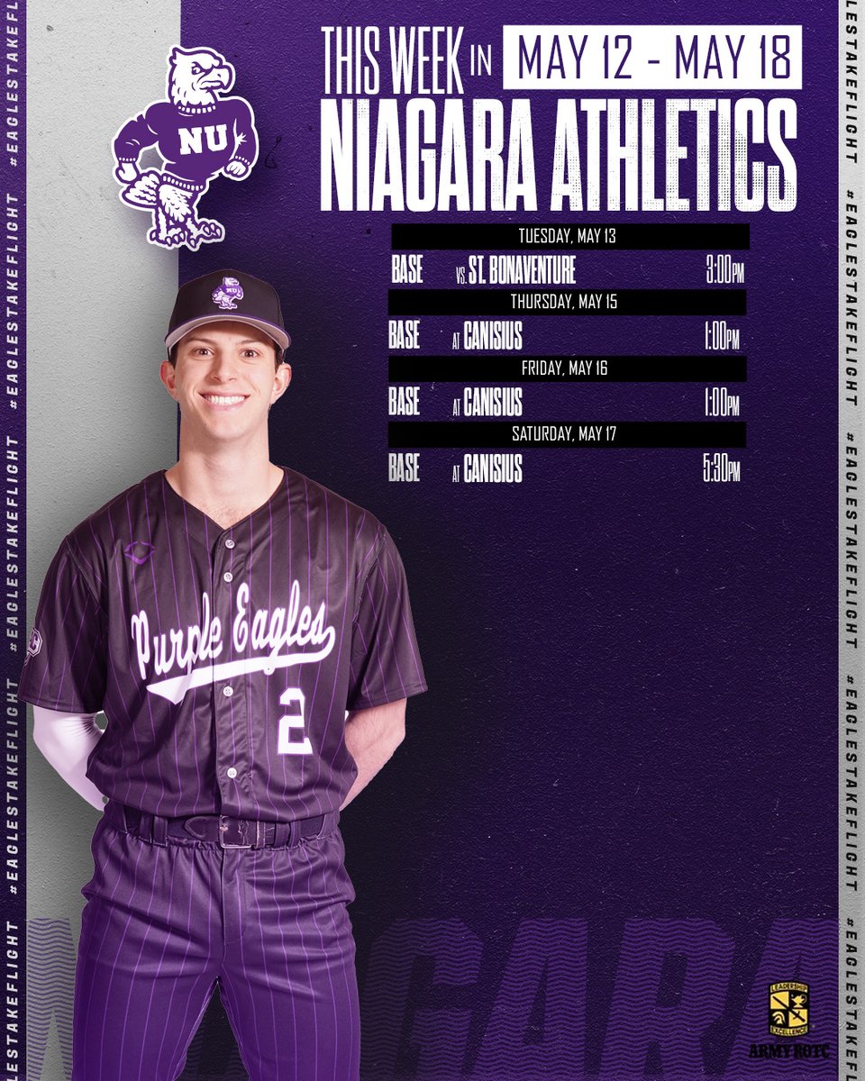 This Week in Niagara Athletics!

#EaglesTakeFlight