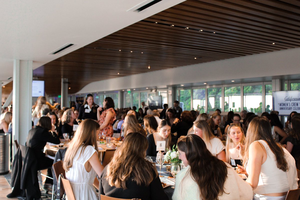 CalAthFund's tweet photo. Still feeling the love from an unforgettable weekend at the Cal Women’s Crew 50th Anniversary Celebration! Here’s to the legacy that was shared and the memories still to come! #CalAthletics #RowBears https://t.co/Fhoard7mFR