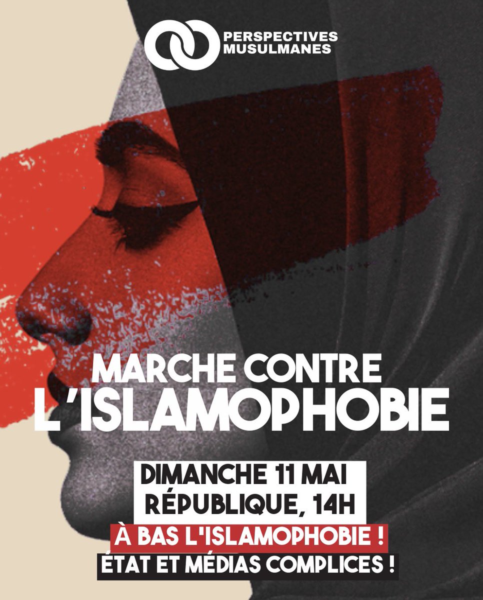 Dimanche les musulmans et tous les épris de justice seront à Paris.

Une fois pour toute : 

          À BAS L'ISLAMOPHOBIE !