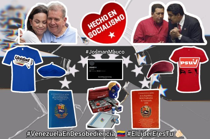 🇻🇪🏛RESISTENCIA⚔LIBERTARIA🗽RADICAL 🦈🏆#BLN (@antiprogreworld) on Twitter photo #VenezuelaEnDesobediencia🇻🇪
<a href="/AntiProgreVzla/">💫#LIBERTARIO🌐💫🏆🦈 🇻🇪 #REBELIONYLIBERTAD🇻🇪</a>
YA ES HORA
DE ACABAR DE UNA VEZ POR TODAS🤬CON EL MARIDAJE ELECTORALISTA DE LA MUD-PSUV QUE HA LEGITIMADO Y PERPETUADO AL SISTEMA FÁCTICO SOCIALISTA
DE SOMETIMIENTO CIUDADANO Y DE GOBERNABILIDAD COMPARTIDA
PARO LIBERTARIO NACIONAL YA #VenezuelaEnDesobediencia🇻🇪
<a href="/AntiProgreVzla/">💫#LIBERTARIO🌐💫🏆🦈 🇻🇪 #REBELIONYLIBERTAD🇻🇪</a>
YA ES HORA
DE ACABAR DE UNA VEZ POR TODAS🤬CON EL MARIDAJE ELECTORALISTA DE LA MUD-PSUV QUE HA LEGITIMADO Y PERPETUADO AL SISTEMA FÁCTICO SOCIALISTA
DE SOMETIMIENTO CIUDADANO Y DE GOBERNABILIDAD COMPARTIDA
PARO LIBERTARIO NACIONAL YA