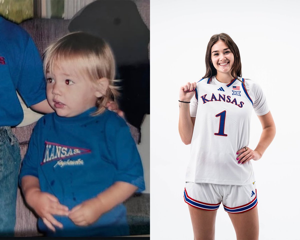 Born to be a Jayhawk. 

Can’t wait to see you soon, <a href="/lilly_meister16/">Lilly Meister</a> !!!