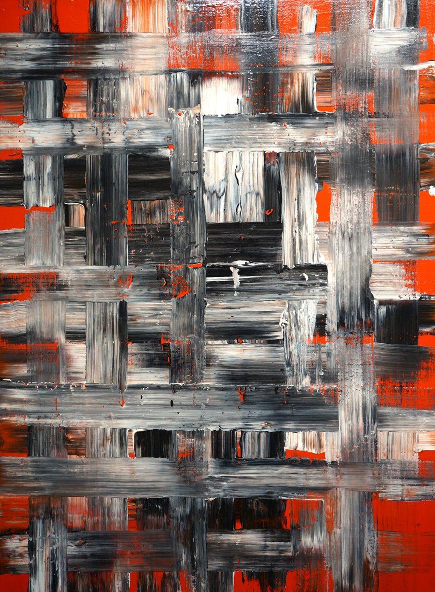 davidgorgeon's tweet photo. "2025.04.01" acrylic on canvas (31,88 x 23,62 inches) #contemporaryart #streetart #artexhibition #venice #ARTMARKET #artreport #arttrends #artdata #artbusiness #digitalart #artbasel #artfair #ArtWeek #somersethouse #artnews #arthistory #drouot #artparis2025 #davidgorgeon https://t.co/l68jpRT18f