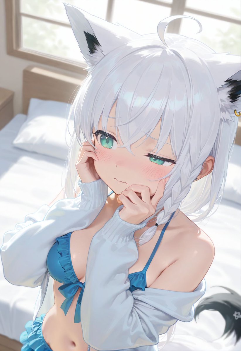 Fubuki Shiragami 🤍💙

#白上フブキ #絵フブキ #ホロライブ