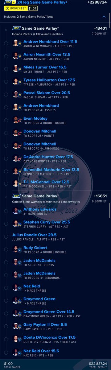 10¢Parlay 🪙 tweet media