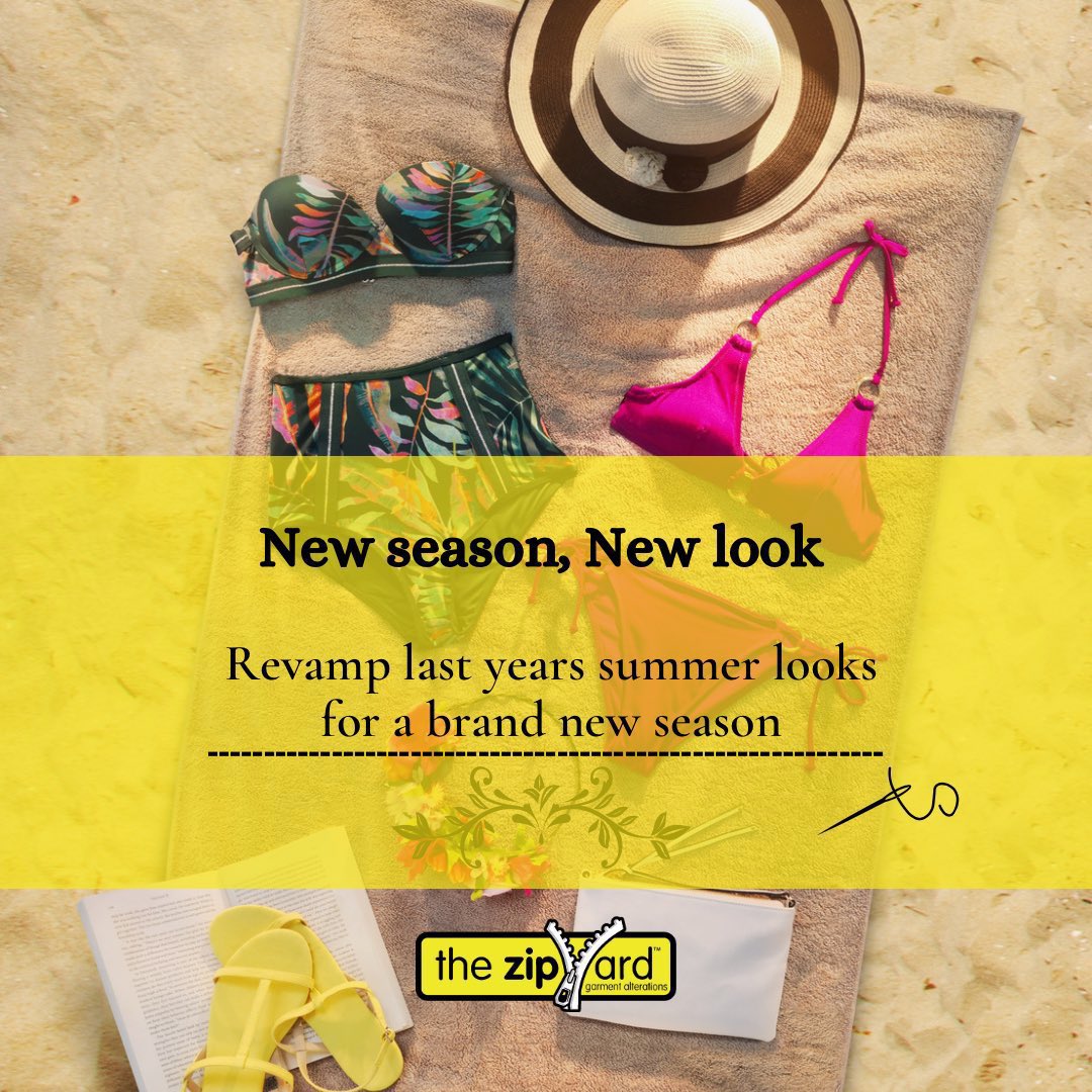 TheZipYard_IRL's tweet photo. Holiday coming up?

Call into us if you need some of your summer clothes altered in a hurry!

#summerclothes #summerwardrobe #thezipyard #lookgreatfeelfantastic #weloveeveryBody https://t.co/o178M4IEI0
