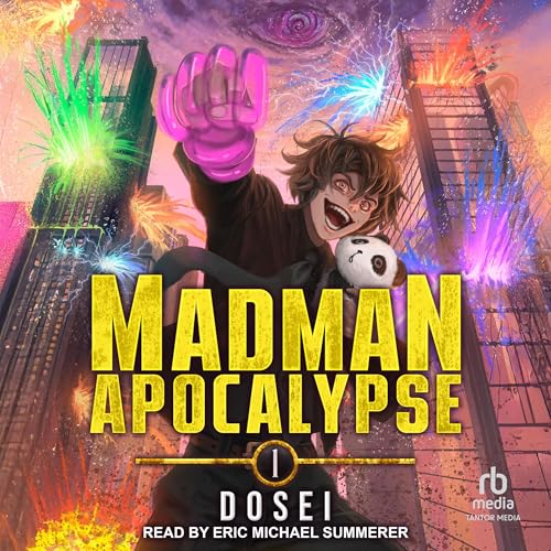 EricSummerer's tweet image. AUDIOBOOK RELEASE: In a twist on the LitRPG genre, what happens when the system messages that govern your world don't make any sense? Any why can no one else see the panda plushie that's talking to you? Madman Apocalypse from Dosei and @TantorAudio audible.com/pd/Madman-Apoc…