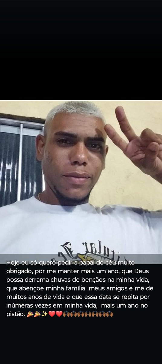 Só agradecer a papai do céu por me manter de pé mais um ano. 🎉🎉🙌🏾❤️✨✨