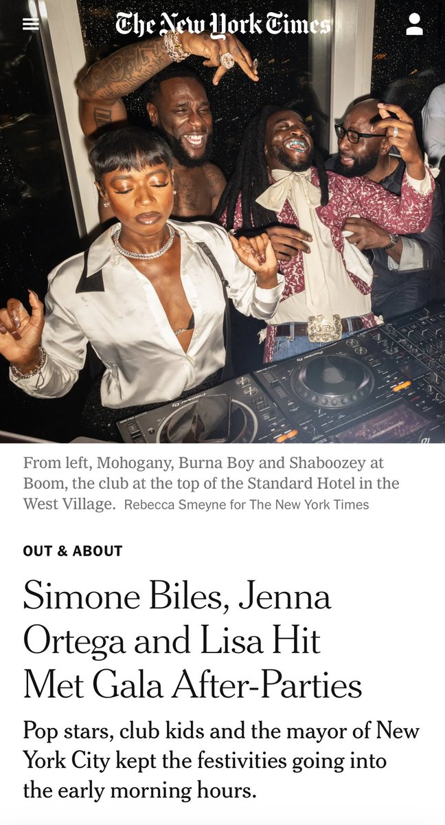Made it to the NY TIMES!