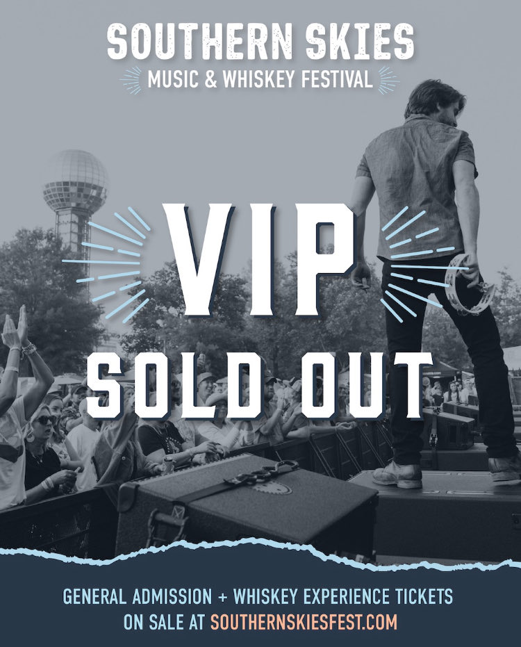 The Dirty Guv'nahs (@dirty_guvnahs) on Twitter photo VIP tickets for <a href="/southernskies_/">Southern Skies Music Festival</a> are officially SOLD OUT!
Don’t worry, we still have GA and Whiskey Experience tickets left. Grab yours here: southernskiesmusicfestival.com VIP tickets for <a href="/southernskies_/">Southern Skies Music Festival</a> are officially SOLD OUT!
Don’t worry, we still have GA and Whiskey Experience tickets left. Grab yours here: southernskiesmusicfestival.com