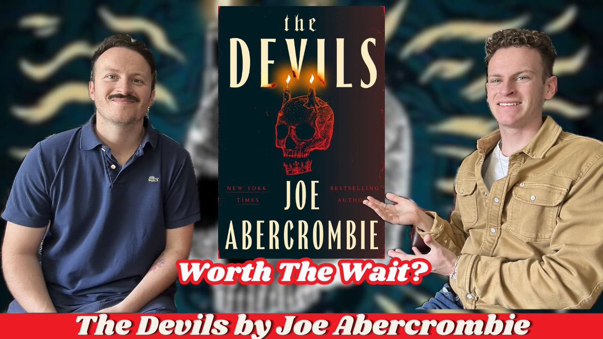 thewolfandcrow1's tweet image. THE DEVILS IS FINALLY OUT!
Abercrombie’s usually quirky characters? Yep! Plot subversions? Of course! But, it is still a departure from The First Law. Check out our review to hear our thoughts…
youtu.be/OnlD4pJmRRY?si…