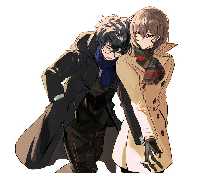 雨宮蓮 「:3 first persona 5 art and its akeshu [f」|alice
