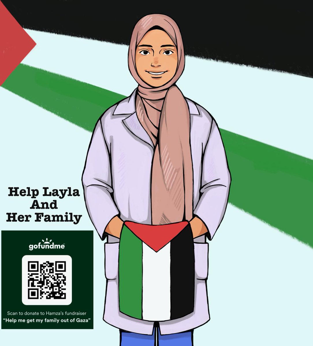 Can I ask u for a quick favor?!!

Pls share this message with ur friends &amp; anyone who supports 🇵🇸
I'm trying to survive with my fam.
Even a small donation—just 5€—could make a big difference.
That’s all I’m asking. I truly appreciate any help u can give🫂
gofund.me/6e4d5828