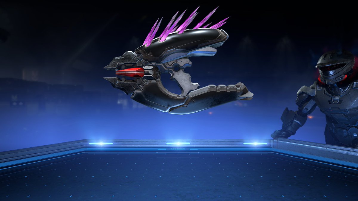 iSpiteful's tweet image. Halo Infinite&apos;s &apos;Watchdog&apos; coating on the Needler, Heatwave, Shock Rifle &amp;amp; MA5K Avenger 🔥👏