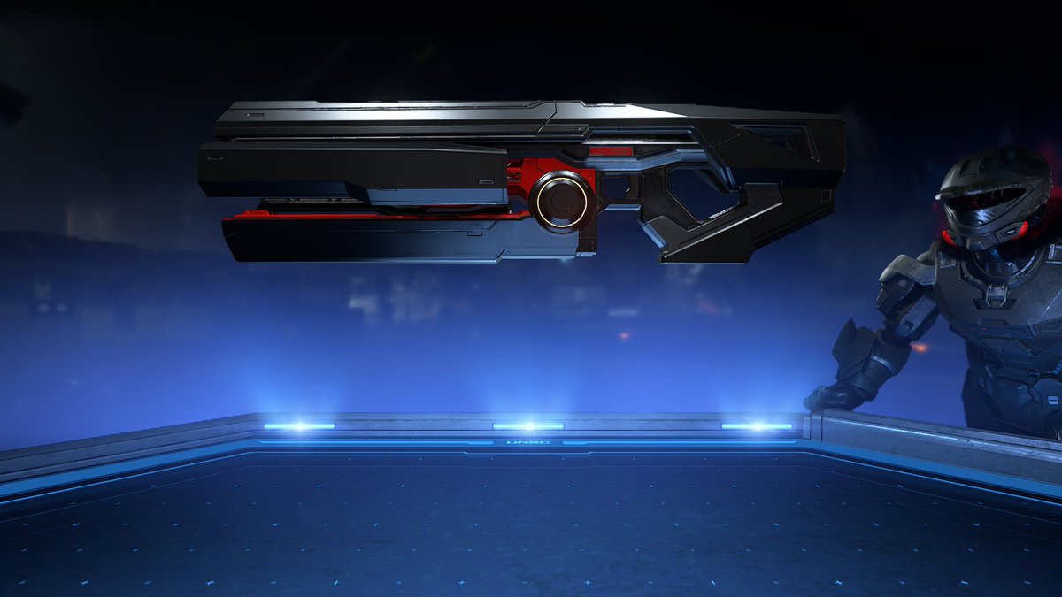 iSpiteful's tweet image. Halo Infinite&apos;s &apos;Watchdog&apos; coating on the Needler, Heatwave, Shock Rifle &amp;amp; MA5K Avenger 🔥👏