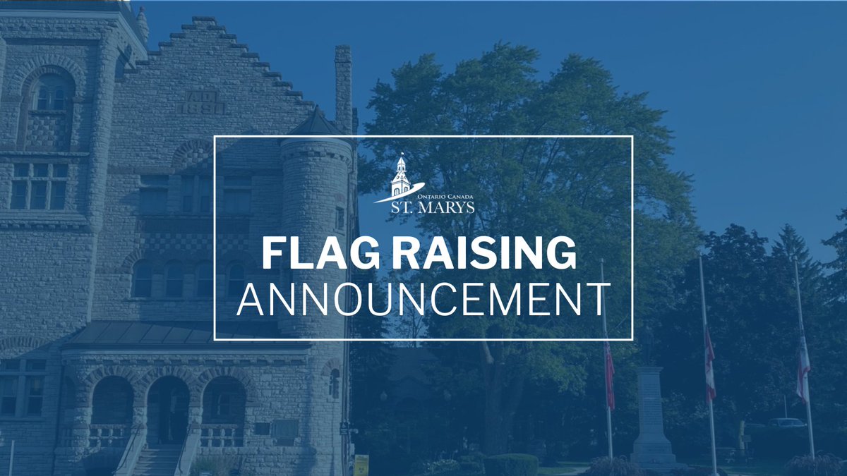 Today, the Rotary Club of St. Marys flag will be raised at Town Hall, where it will fly until May 27 to honor the club’s century-long dedication to #StMarysON💛
Learn more about the great work they do by visiting their website: rotarystmarys.ca