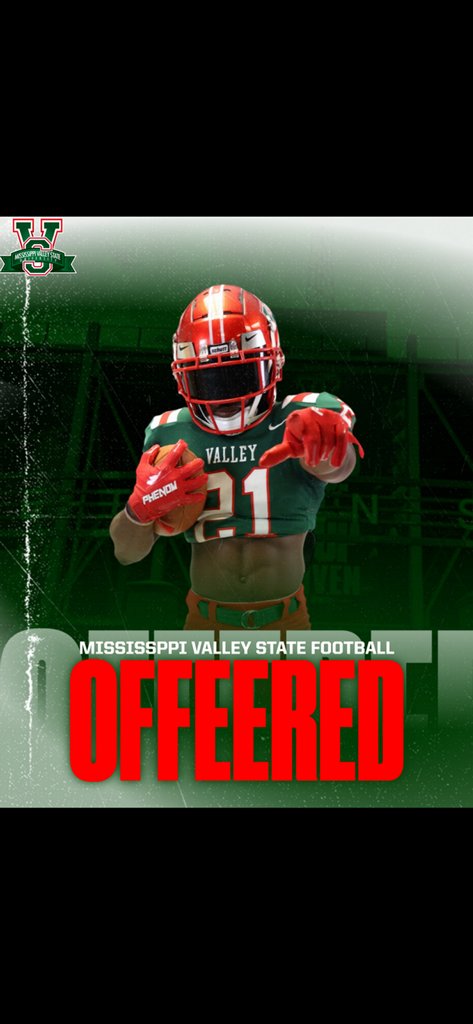 Devan Griffin4️⃣ (@devangriffin_) on Twitter photo ✝️Blessed to receive offer from Mississippi Valley State ✝️#AGTG <a href="/CoachBingham7/">Zavian Bingham</a> <a href="/CoachTMc/">1st&GOAL</a> <a href="/TimSteward__/">Coach Steward</a> <a href="/CoachMC57/">Coach Makeba Crowley</a> ✝️Blessed to receive offer from Mississippi Valley State ✝️#AGTG <a href="/CoachBingham7/">Zavian Bingham</a> <a href="/CoachTMc/">1st&GOAL</a> <a href="/TimSteward__/">Coach Steward</a> <a href="/CoachMC57/">Coach Makeba Crowley</a>