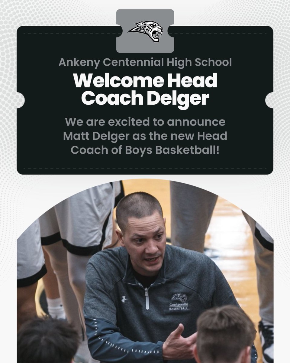 Jaguars AD (@jaguars_ad) on Twitter photo π¨ Officially Official! π¨
After board approval, we are excited to welcome Coach Delger and Coach Harken as leaders of our basketball programs! Excited to watch the impact and continued growth of both programs under your guidance.
#iahsbkb #GoJags
<a href="/ACHSGBBALL/">Ankeny Centennial Girls Basketball</a> <a href="/ACHSboyshoops/">ACHS BOYS BASKETBALL</a> π¨ Officially Official! π¨
After board approval, we are excited to welcome Coach Delger and Coach Harken as leaders of our basketball programs! Excited to watch the impact and continued growth of both programs under your guidance.
#iahsbkb #GoJags
<a href="/ACHSGBBALL/">Ankeny Centennial Girls Basketball</a> <a href="/ACHSboyshoops/">ACHS BOYS BASKETBALL</a>