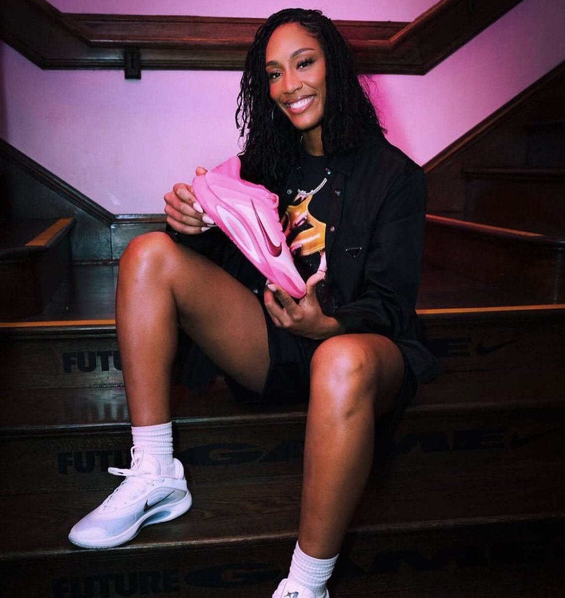 For years, 3x WNBA MVP A'ja Wilson was passed over for a signature shoe.

She responded by posting "What is delayed is not denied"—then signed one of the richest sneaker deals in women's basketball with Nike.

Her new signature shoe, the 'A'One', just sold out in 5 minutes.