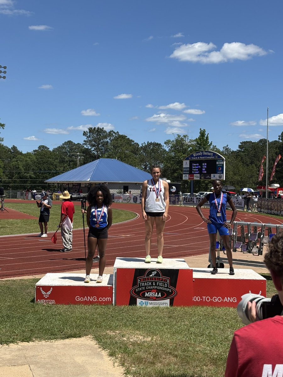 Awesome day! <a href="/TCPSAthletics/">TCPS Athletics</a> Girls 1A State Champions! 100m State Champion and Runner Up in 200m, now focusing on upcoming soccer tryouts and <a href="/ECNLgirls/">ECNL Girls</a> RL playoffs this summer in Dallas!