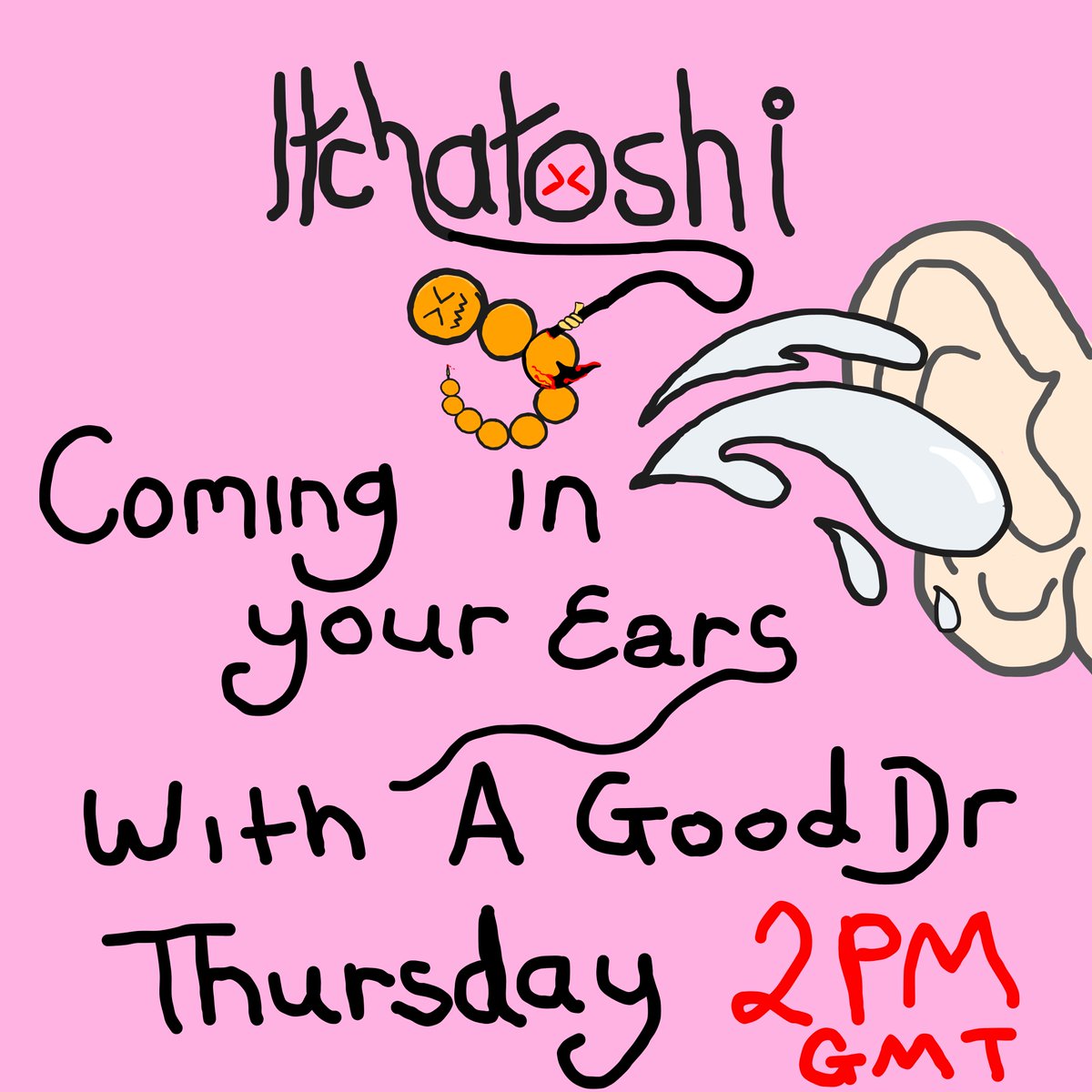 This week "Coming in your ears" will be on Thursday at 2pm GMT (9pm Asia)

I've a special guest host joining fellow Northerner <a href="/chapta_web3/">Chapta</a> from the <a href="/AGoodDoctorBTC/">Experiment9 (E9)</a> will be coming in your ears with me 👀

Come join in 😘