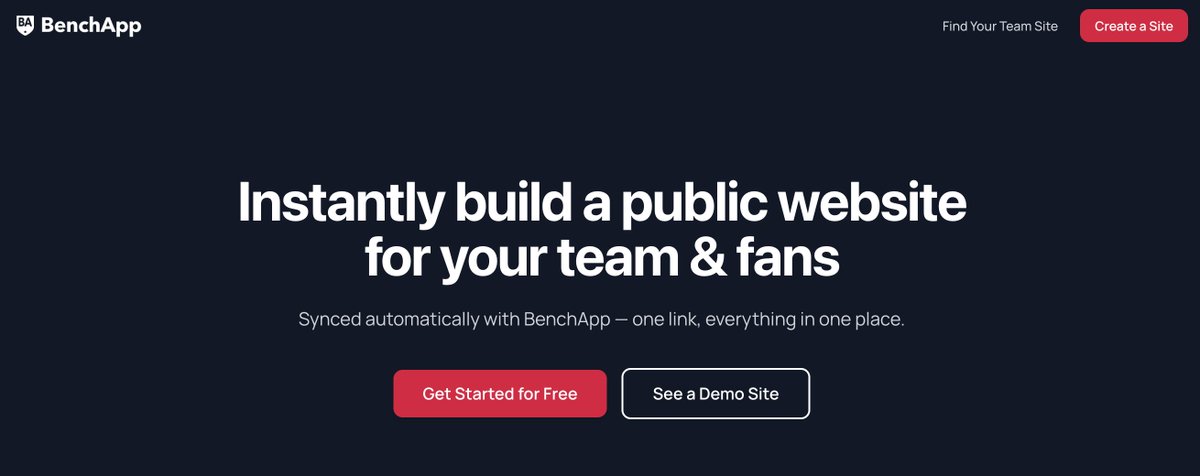 BenchApp tweet media