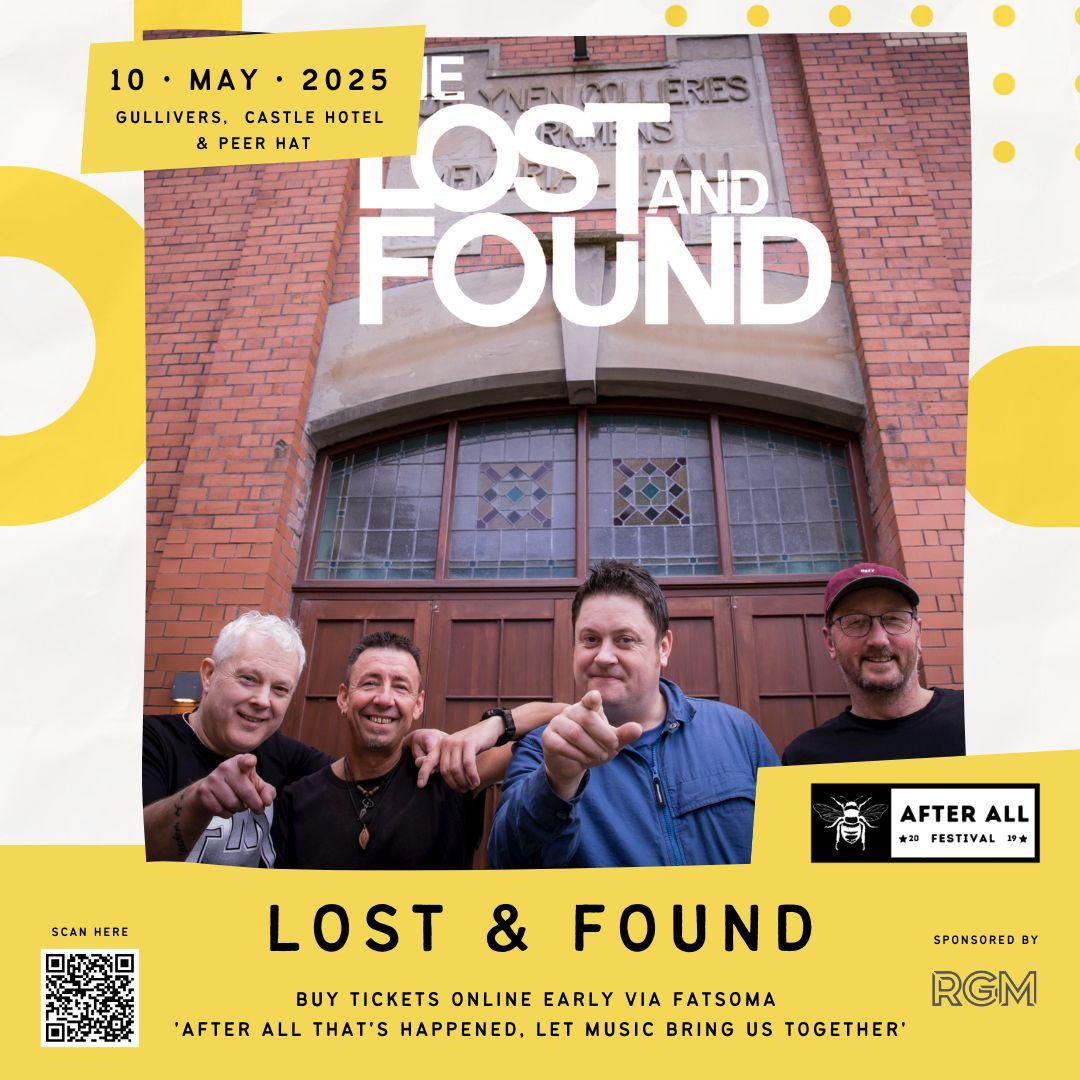 The Lost and Found (@thelostfound2) on Twitter photo We are looking forward to be playing in Manchester this Saturday for <a href="/AfterAllFest/">AfterAllFestival</a>. We shall be playing acoustic at Gullivers at 2:30pm. #wekeeponsearching We are looking forward to be playing in Manchester this Saturday for <a href="/AfterAllFest/">AfterAllFestival</a>. We shall be playing acoustic at Gullivers at 2:30pm. #wekeeponsearching