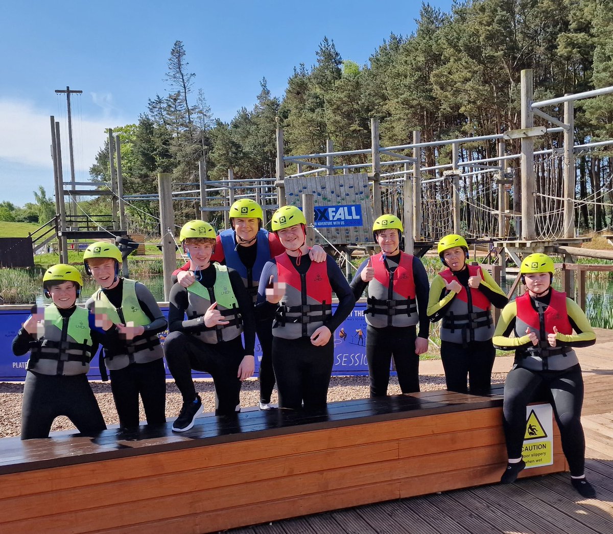 Bcmpgotmud's tweet image. Had the best day at Foxlake with our @RosehillHS group, fun had by all 🙂