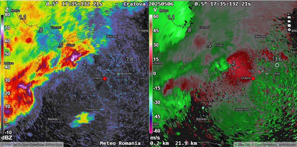 Textbook. This is now turning to a real outbreak of supercells