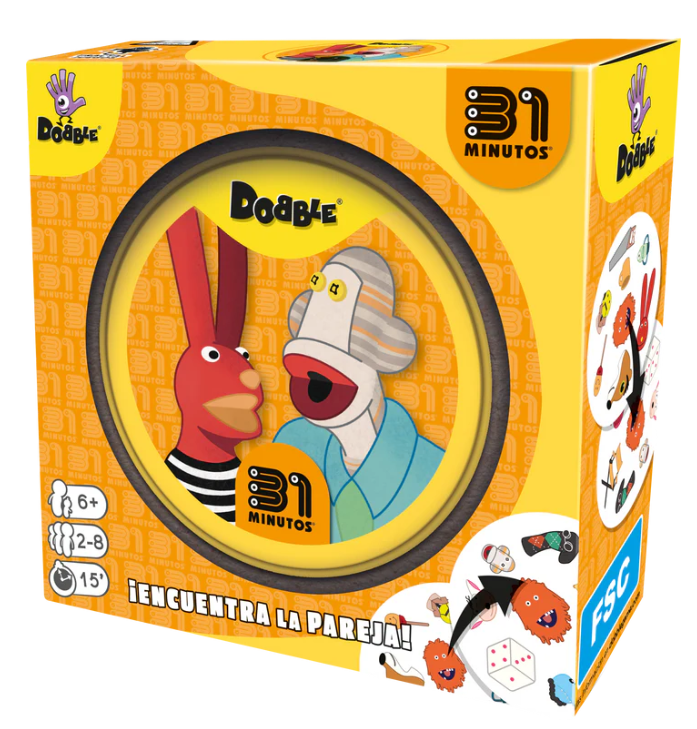 yurubodo4384's tweet photo. 5/７ #今日のドブル
DOBBLE 31 MINUTOS
ドブル 31分

チリで2003年3月15日に初公開された人形劇の番組
個性的でユニークですね
#Dobble #Spotit #ドブル #スポットイット #31MINUTOS ＃人形劇
https://t.co/e6ZxNSHpw8 https://t.co/1vCPURqK3A