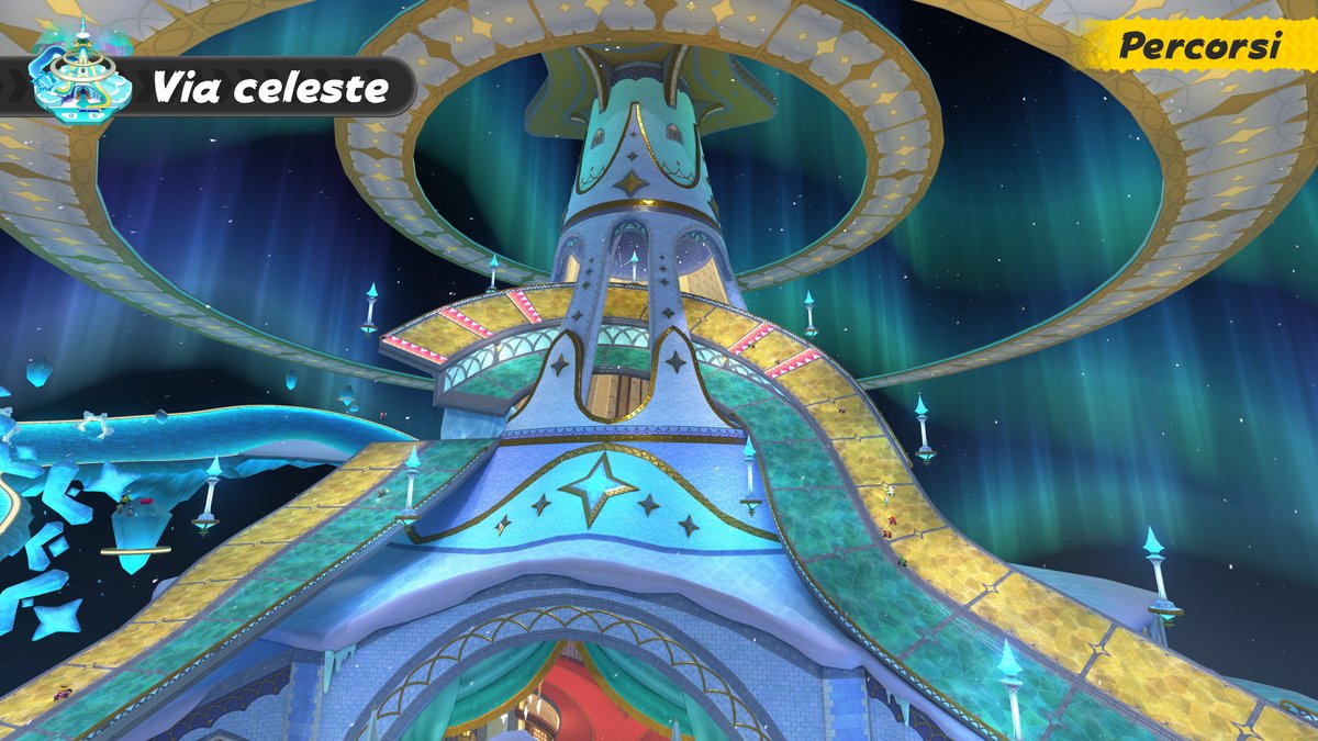 ✅ Circuito Mario Bros.
✅ Trofea
✅ Laguna Acquasalata
✅ Via celeste

…e molti altri! Gareggia sui tanti nuovi percorsi di #MarioKartWorld, e riscopri i popolari tracciati classici come non li hai mai visti prima!