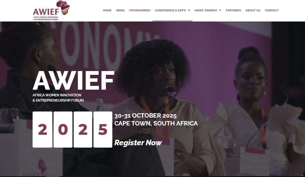 11th edition of Africa Women Innovation and Entrepreneurship Forum (<a href="/awieforum/">awieforum</a>) set for October in South Africa aptantech.com/2025/05/06/11t…