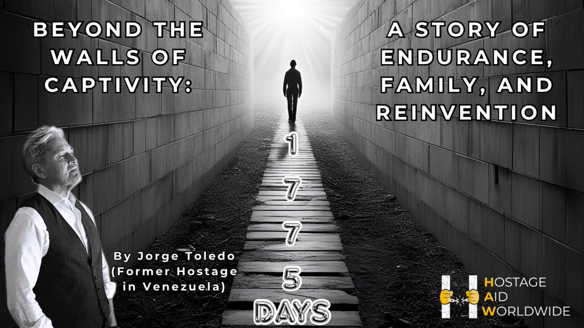 “My experience in captivity has taught me that even in the darkest of times, there is always a choice: to let adversity define us or to use it as a catalyst for transformation. I chose the latter, &amp; it has made all the difference;”

Read more in “Beyond the Walls of Captivity: A