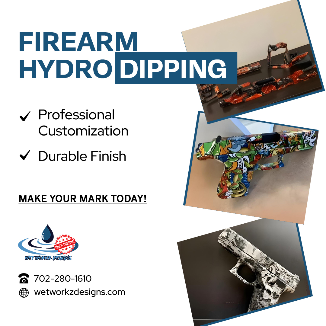 Wet_Workz's tweet photo. Stand out at the range! Our firearm hydro dipping service transforms ordinary guns into custom works of art. From tactical to playful - express your style.

Book now: 📞 702-280-1610
🌐 https://t.co/9RZFl34vs0

#FirearmHydroDipping #WetworkzDesigns https://t.co/Y8WOHMF2Rg
