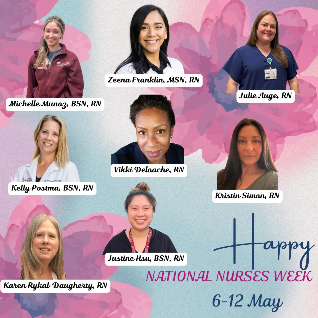 Celebrating the heart of healthcare—thank you to our incredible nurses for your compassion, dedication, and unwavering care. Happy Nurse Week 2025! #NationalNursesWeek