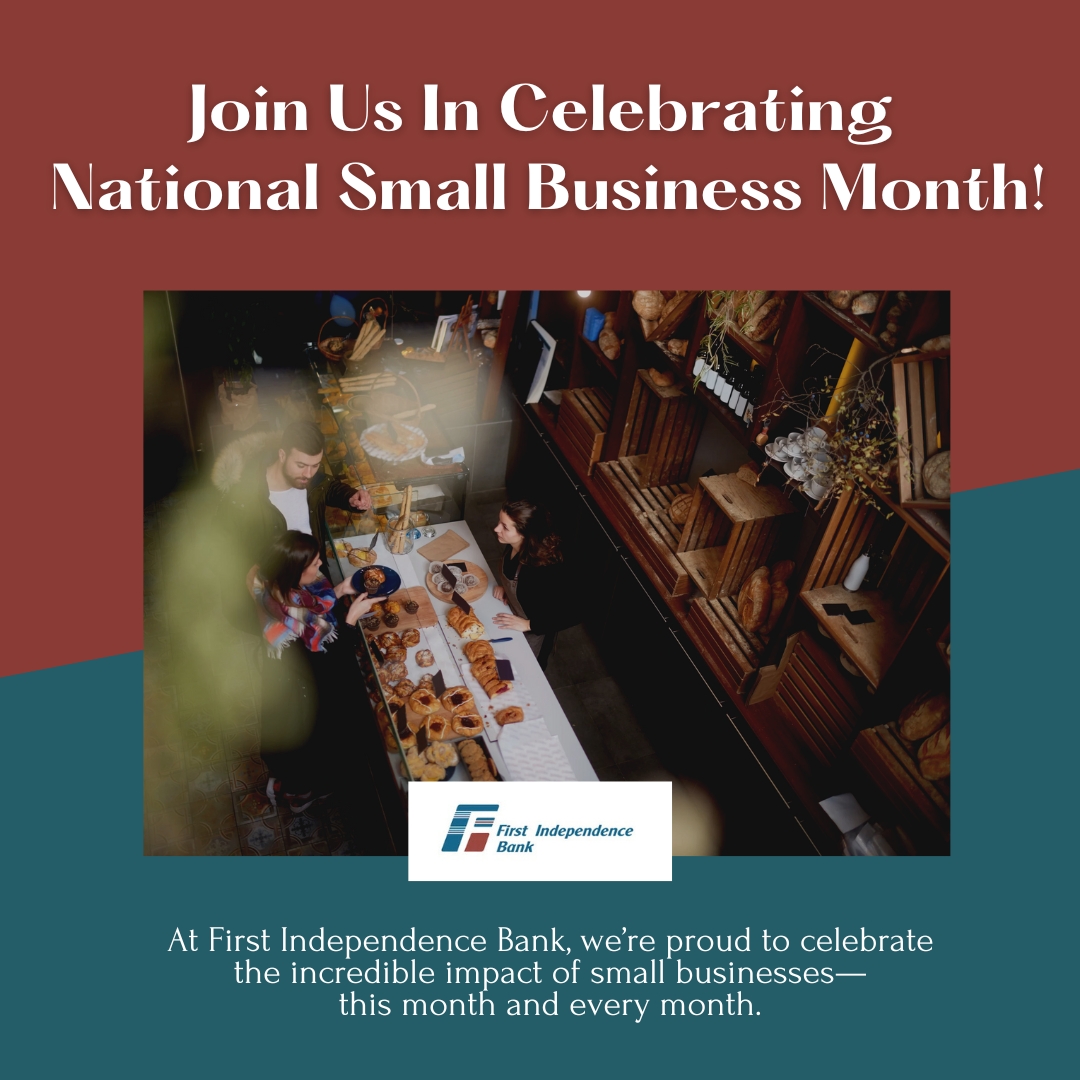 Did you know? May is #NationalSmallBusinessMonth! 

At #FirstIndependence Bank, we’re proud to celebrate the incredible impact of #smallbusinesses—this month and every month. 💼💙

#Ficonnected #Banking
