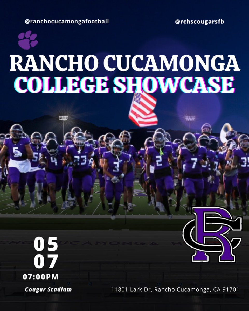 Its that time⏰️⏳️. Lock in and let's go. #WeAreRancho🖤💜