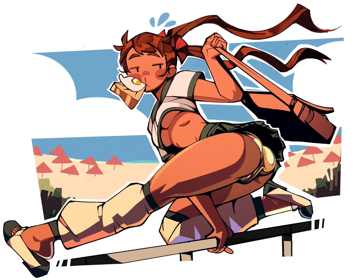 kyaa i'm late for golden week! 🏃‍♀️💨