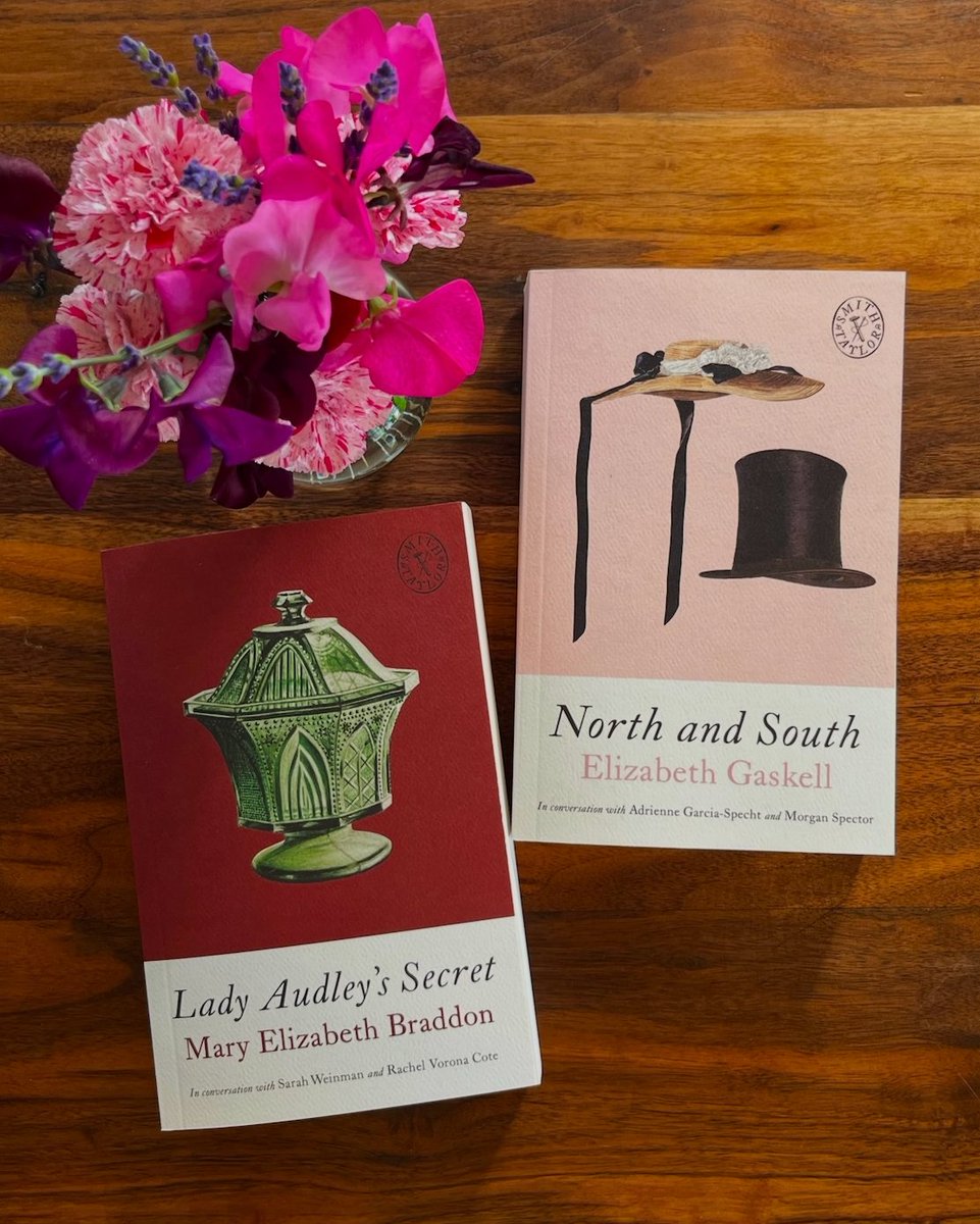 Unnamed Press (@unnamedpress) on Twitter photo Celebrating a happy publication day to two new <a href="/SandTClassics/">Smith & Taylor Classics</a>! NORTH AND SOUTH & LADY AUDLEY'S SECRET, as well as their brilliant conversational afterwords, are on shelves now. Enjoy~ Celebrating a happy publication day to two new <a href="/SandTClassics/">Smith & Taylor Classics</a>! NORTH AND SOUTH & LADY AUDLEY'S SECRET, as well as their brilliant conversational afterwords, are on shelves now. Enjoy~